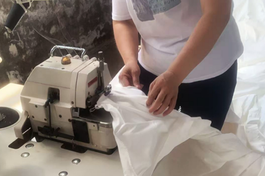 Tingendis officinas productio, griseo panno sutura capitis area