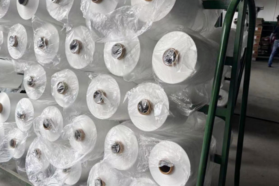 DTY productio-semi-productum area